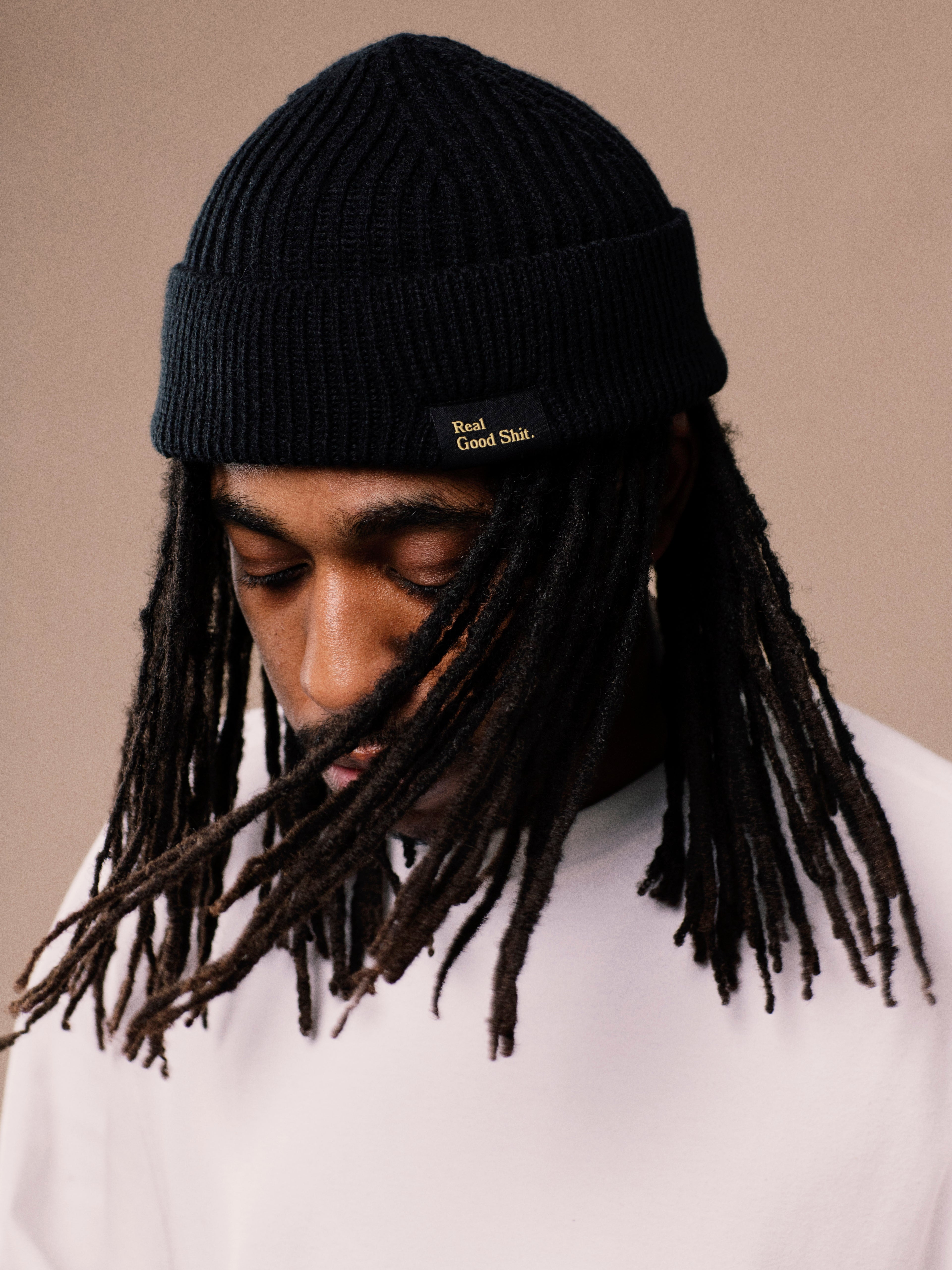 Real Good Shit (Black) Beanie