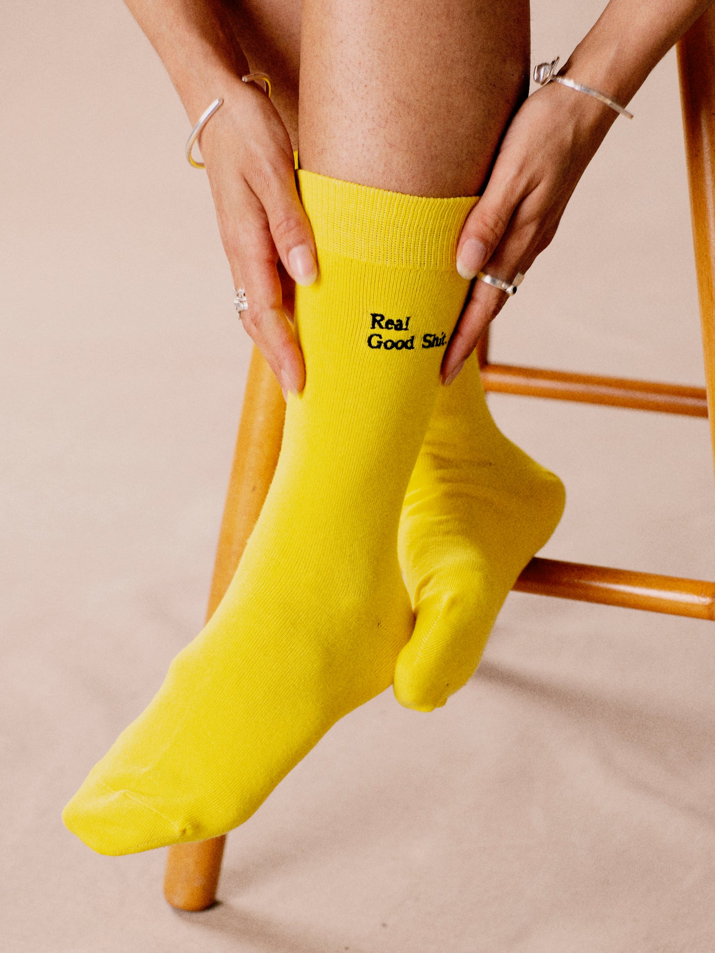Real Good Shit Socks (Yellow)