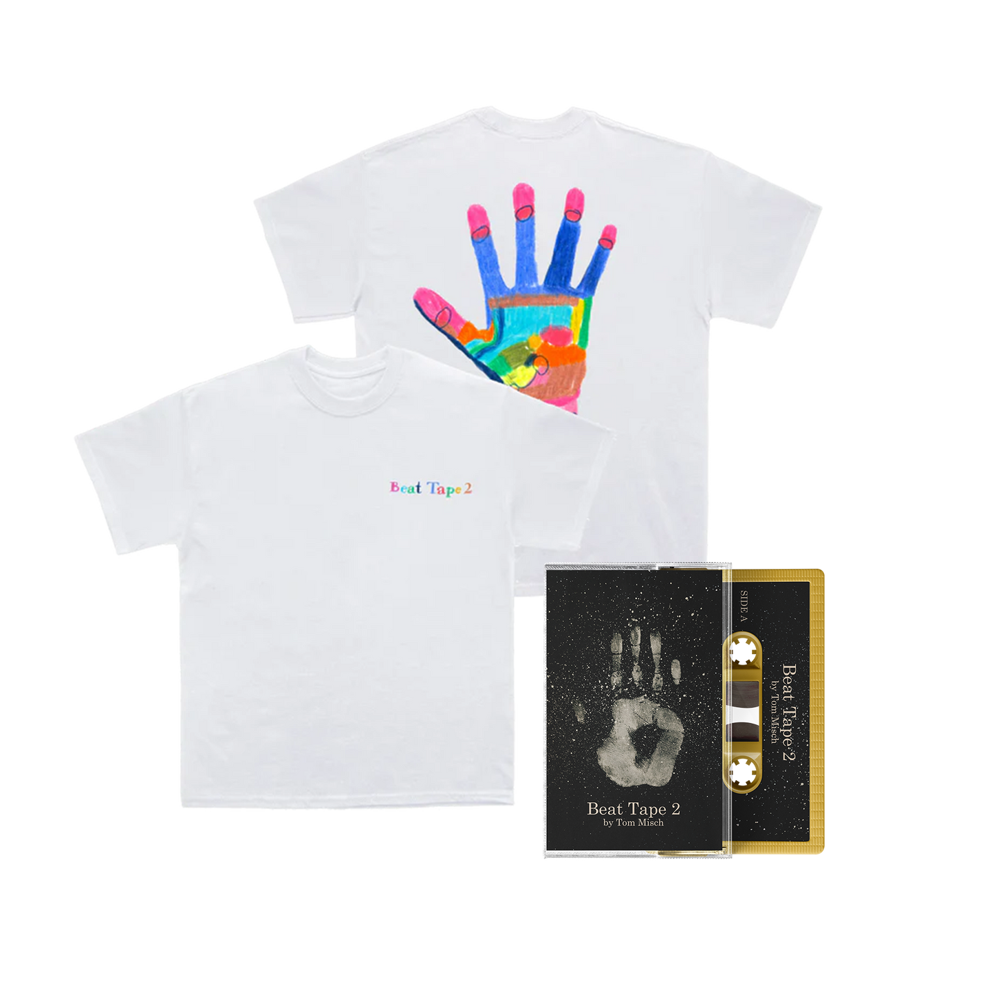 Beat Tape 2 10th Anniversary | Gold Cassette + Painting Tee