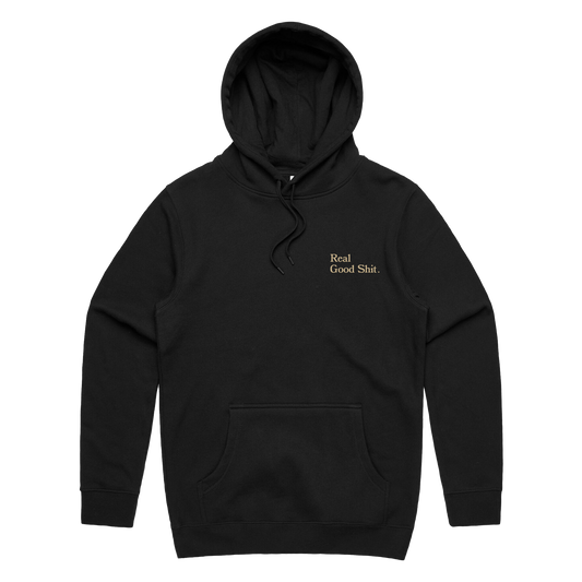 Real Good Shit Hoodie (Black)