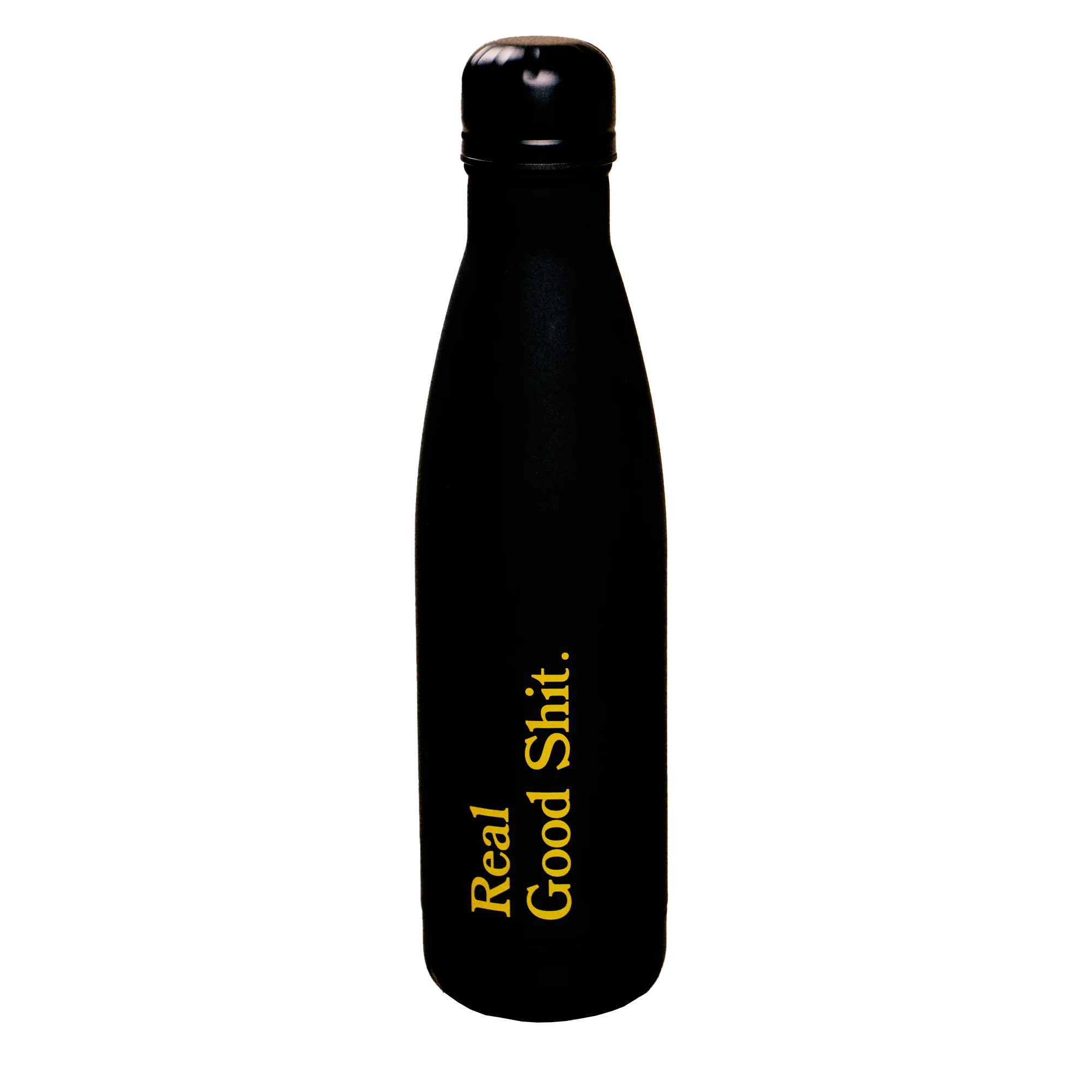 Real Good Shit (Black) Reusable Water Bottle