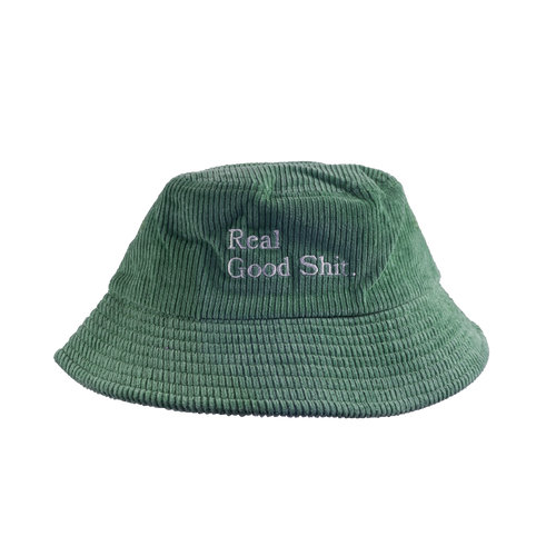 Real Good Shit (Green) Corduroy Bucket Hat – Tom Misch (US)