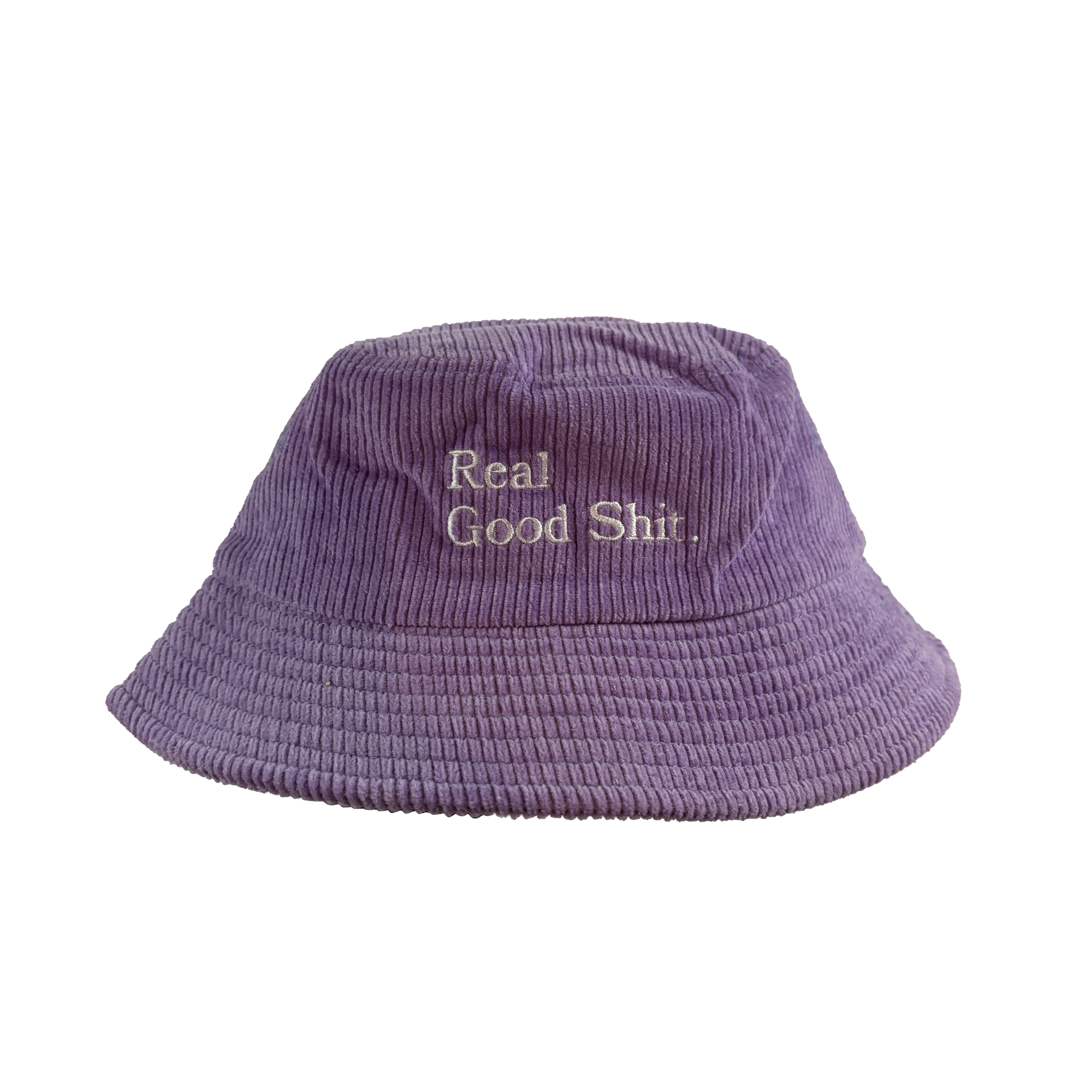 Real Good Shit (Lilac) Corduroy Bucket Hat