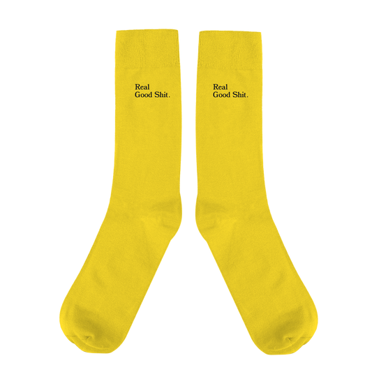 Real Good Shit Socks (Yellow)